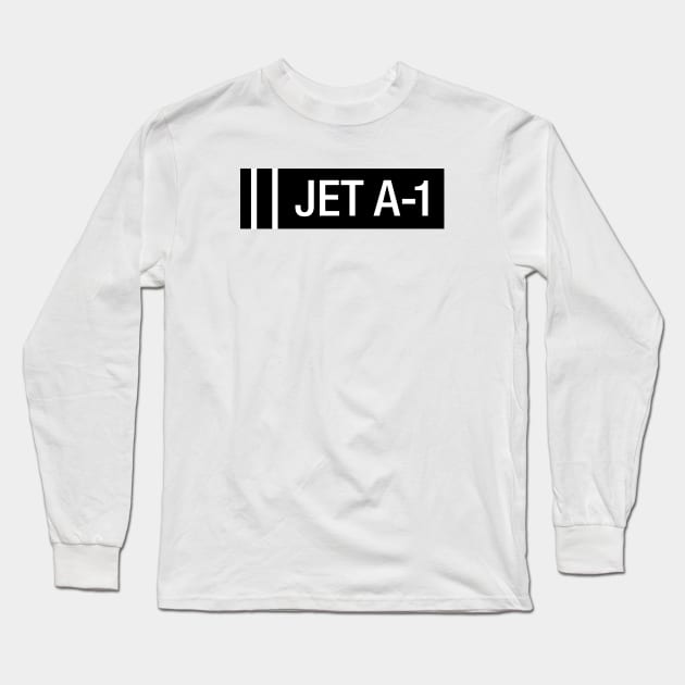 JET A-1 Long Sleeve T-Shirt by limaechoalpha